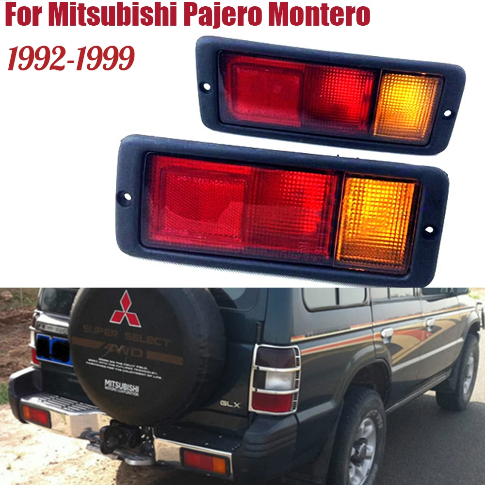 

Rear Bumper Reflector Signal Lamp For Mitsubishi Pajero Montero 1992-1999 MB124963 MB124964 214-1946L-UE 214-1946R-UE Tail Light