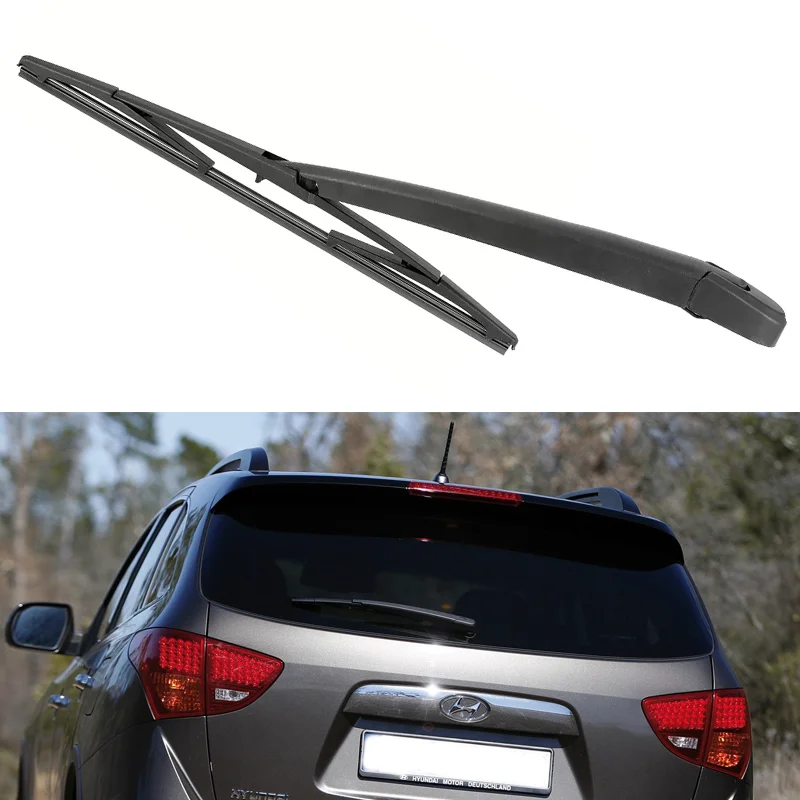 360mm 14'' Rear Windshield Wiper Blade Arm Set for Hyundai Veracruz ix55 2006-2007 2009 2012 Rear Windshield wiper 2