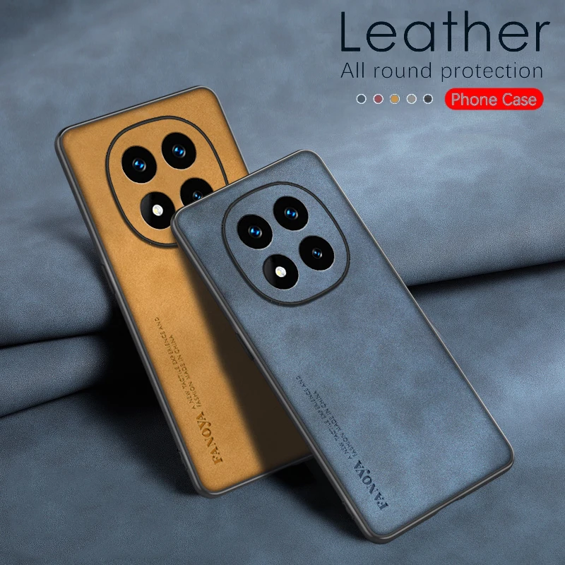 Luxury Business Leather Phone Case - Shockproof Protective Cover