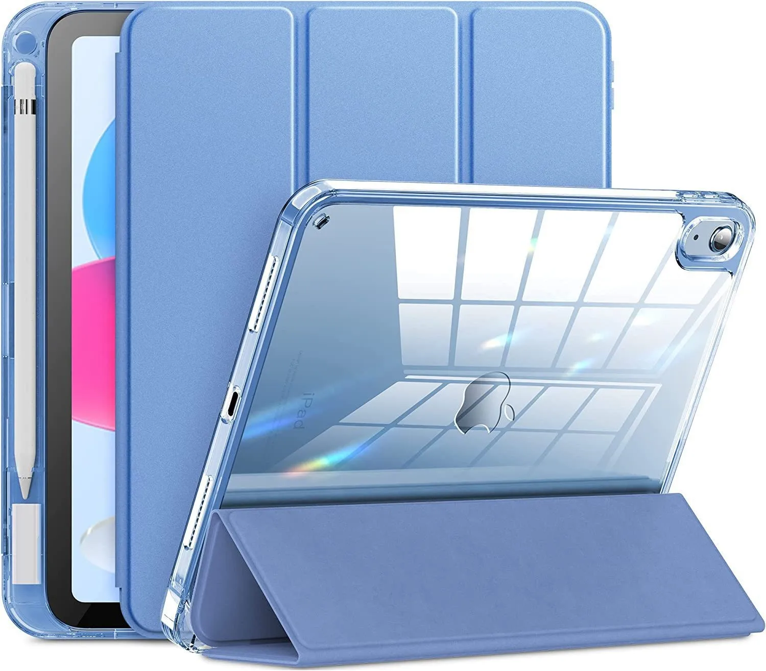 Slim Case For Ipad Pro 11 Builtin Pencil Holder Shockproof Cover For Ipad Air 4 5 10th 10.9