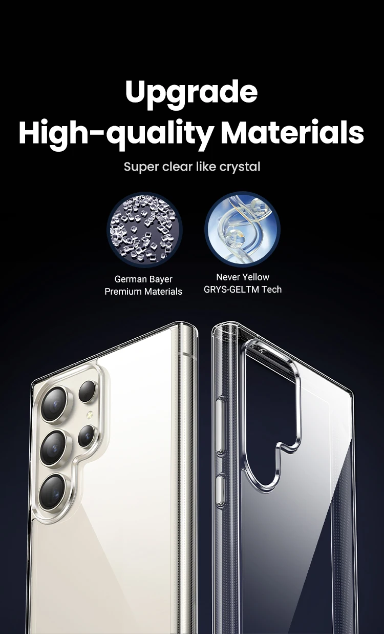 Transparent Protective TPU Case Cover - UGREEN Clear Edition