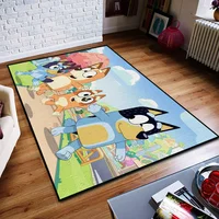 cartoon Door Mat Anti-Slip Kitchen kids Bedroom Handmade cute B-BlueyS Tufted Rug Carpet Living Room Entrance Decoration 2