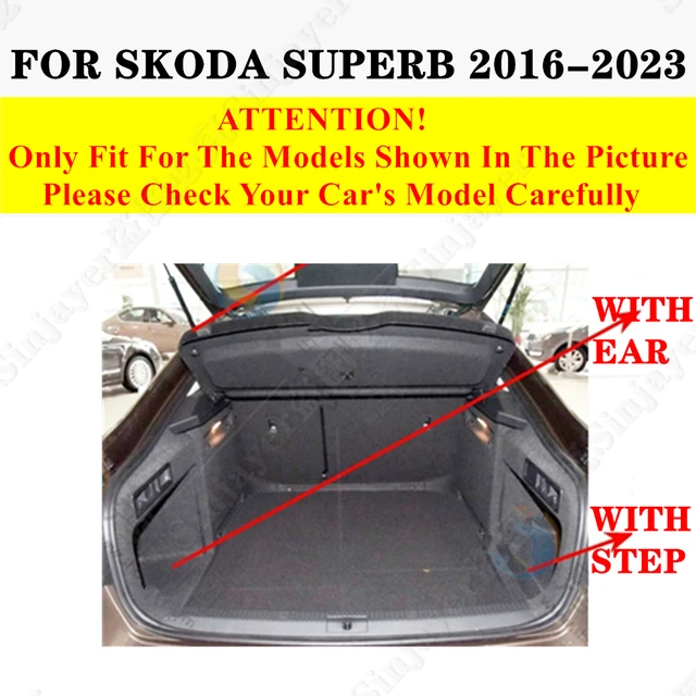 High Side Car Kofferraum matte für Skoda Super xpe Heck koffer