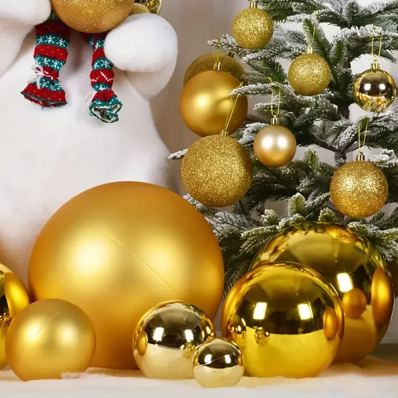 Shatterproof Christmas Ball Ornaments for Xmas Tree Wedding Party