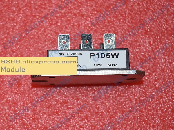 P105W SCR Module HY-BRIDGE Single Phase-SCRs/Diodes 1200V 25A 8-PACE-PAK Approximate weight:58g(2.0oz.)