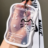 1 Set Student Slide Cover Card Set Meal Card Bus Card ID Protection Set Access Card Campus Card 2