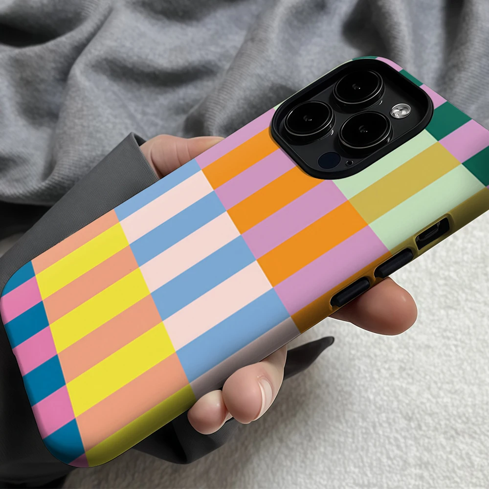 Vibrant Stripe Phone Case - Magnetic, Tough & Stylish