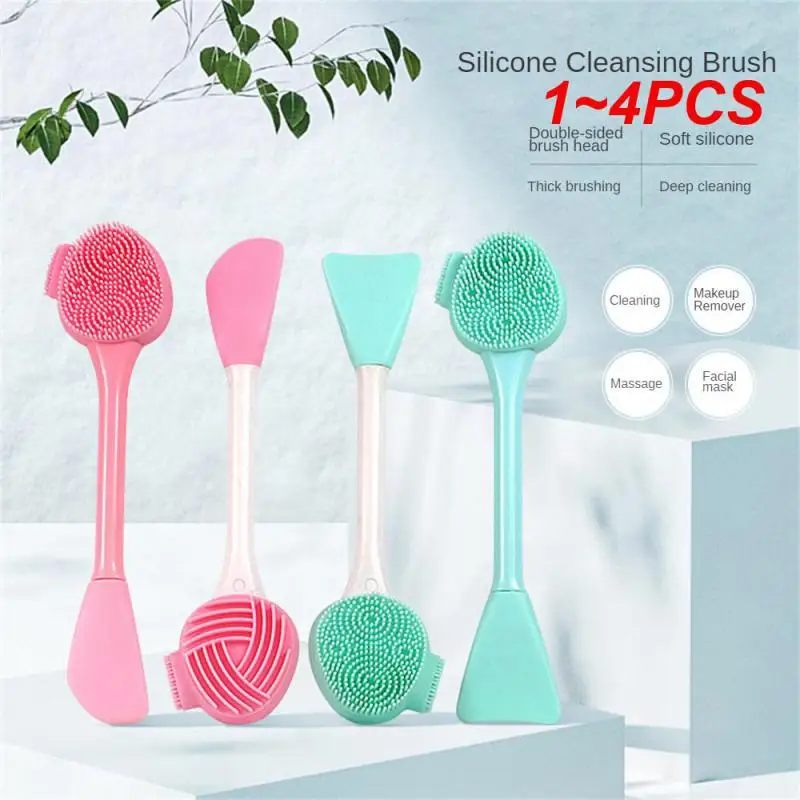 

1-4 шт., силиконовые отшелушивающие щётки для лица