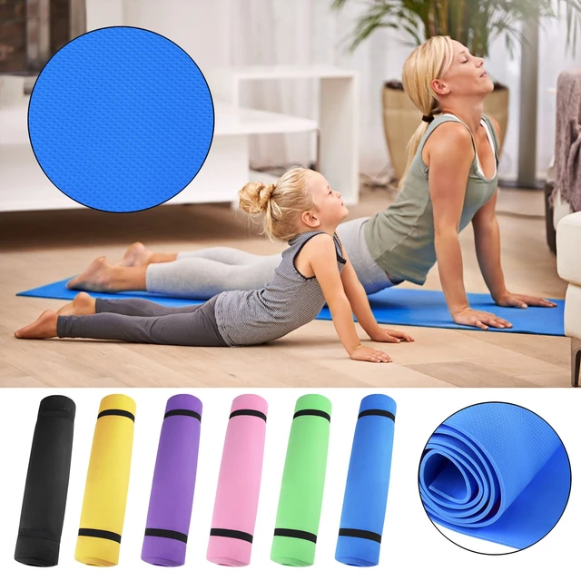 NBR-Esterilla de Yoga antideslizante de 10mm y 15mm de grosor para mujer,  Esterilla deportiva para gimnasio en casa, Esterilla de Fitness para perder  peso, almohadilla de ejercicio - AliExpress