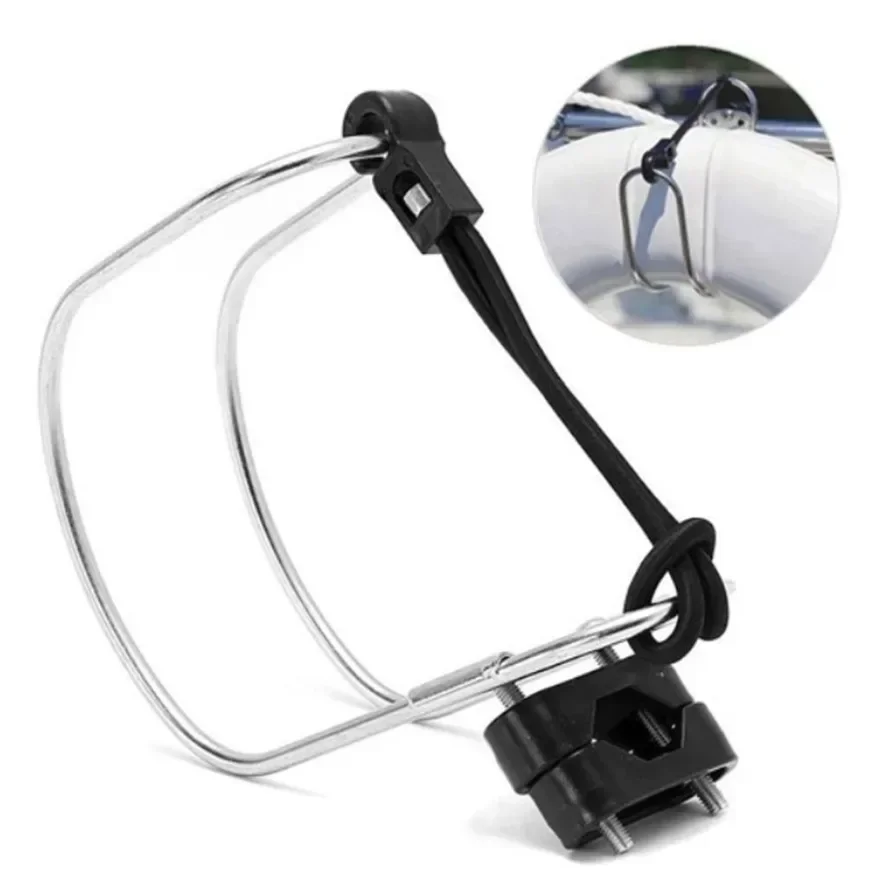 1PC Marine Grade Stainless Steel 316 Horseshoe Life Buoys Swimming Ring Holder Ship Buoy Bracket Lifebuoy Boat Accessori 3