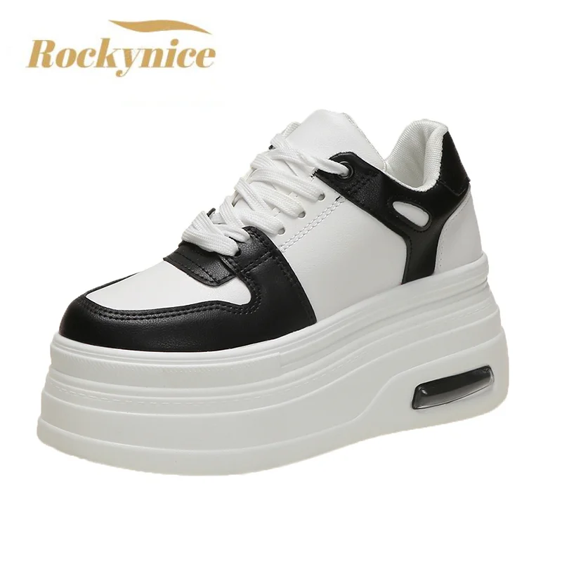 

Women Chunky Sneakers Comfortable High Platform Sports Shoes for Basketball Thick Bottom Non-slip Sneakers Zapatillas Mujur 2023