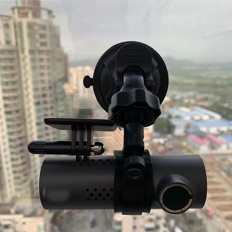 Camera Mount Camera Mounting Bracket Dash Cam Suction Cup DVR Bracket Holder Dash Cam Bracket Car Mirror Bracket Anti Slip Rubber Pad Round Fix Holders for XIAOMI 70MAI Dashcam DVR Suction Cup Base Bracket Rearview Mirror Camera Mount Kit