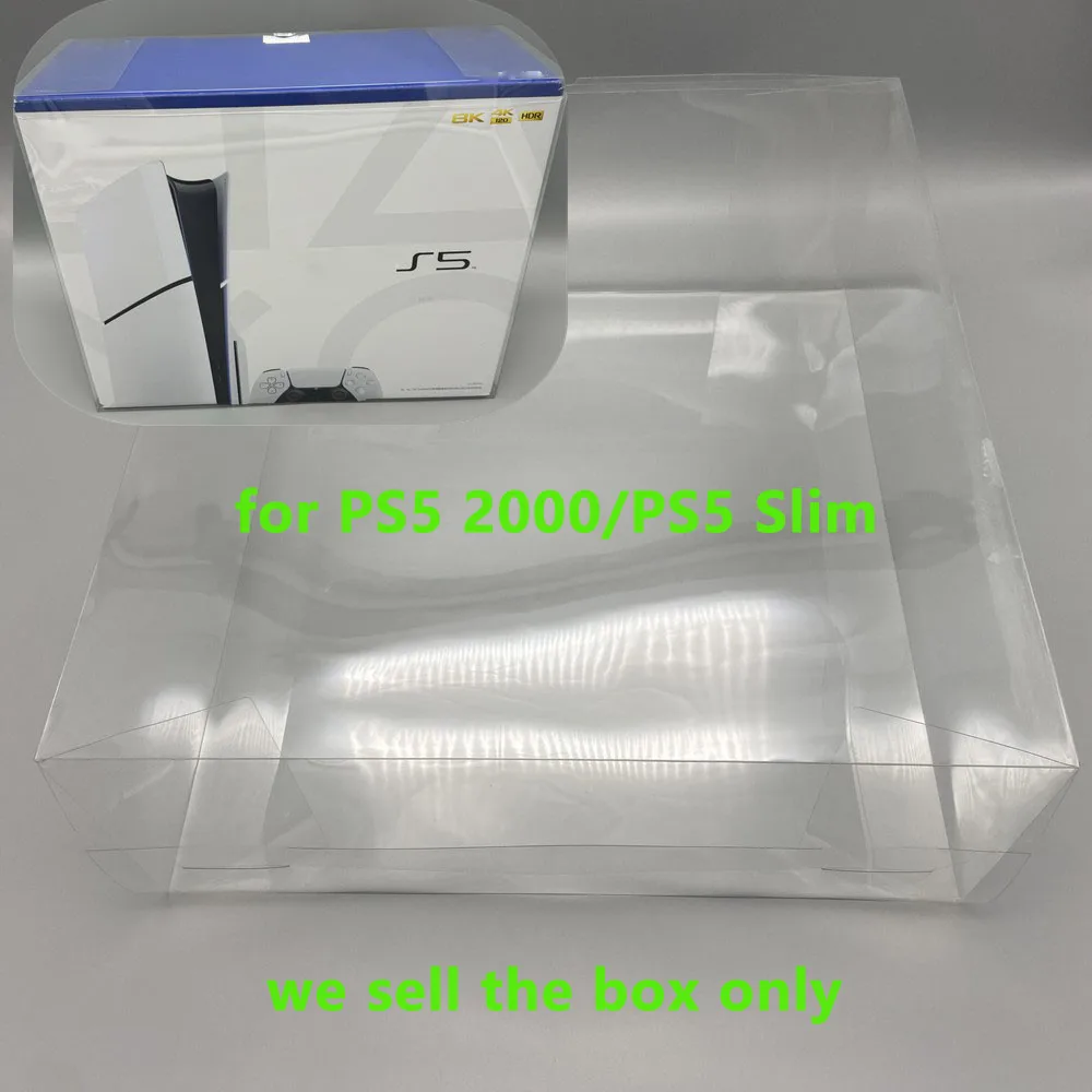 Scatola Trasparente Di Alta Qualità Per Ps5 Slim/Ps5 2000 Console Limited Collection Protection Box Display Box