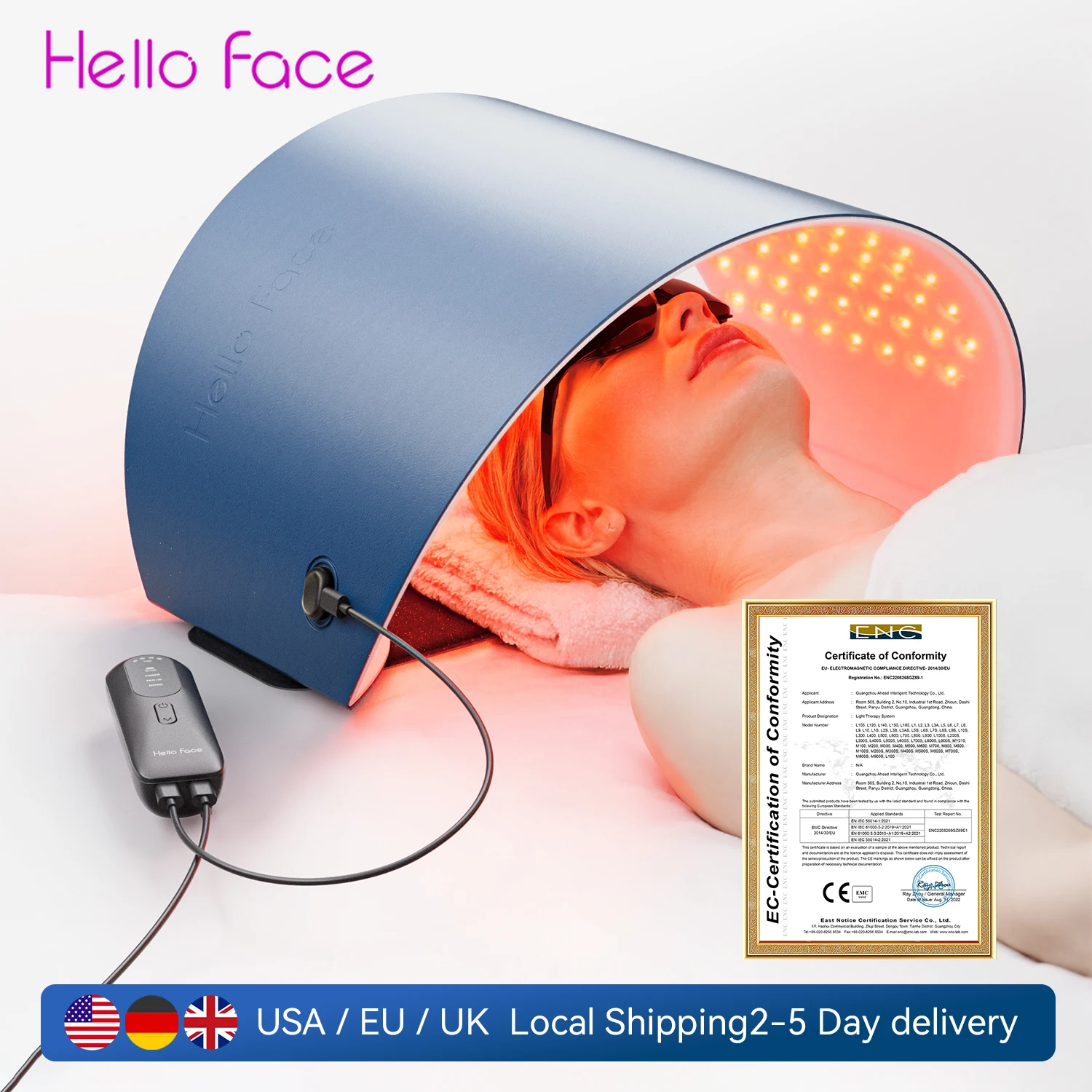 itsskk | Professional L6 Multi-Spectrum LED Therapy Mask | 720 Clinical Diodes