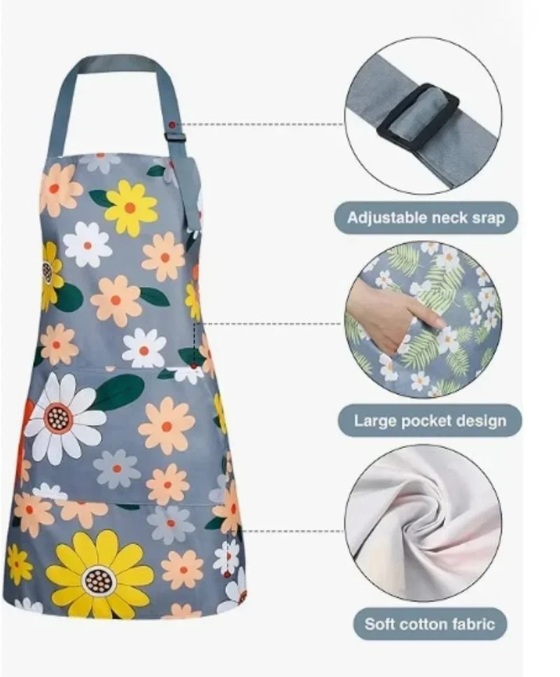 Waterproof Adjustable Kitchen Apron 4