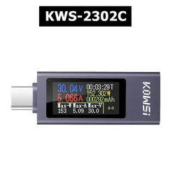 Advanced Type - C Digital Power Meter with Multi - Function Display (KWS - 2302C)