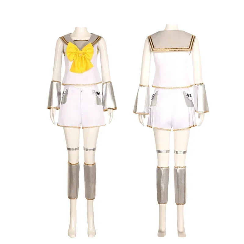 

Anime Rin Len Cosplay Costumes Halloween Costumes For Women Kcagamine Brother Sister JK Uniform Role Play Clothing Party Uniform