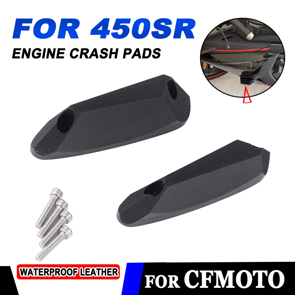 

Аксессуары для мотоциклов CFMOTO CF SR 450 SR 450SR SR450, аварийные колодки двигателя, защитные слайдеры рамы, падающие обтекатели