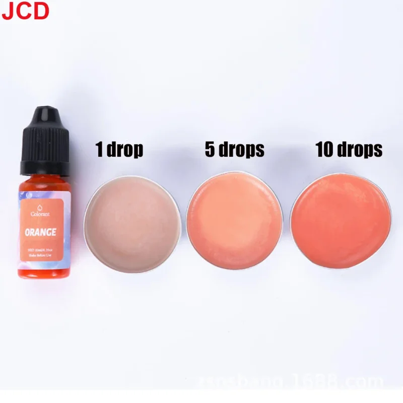 24Color Concentrated Liquid Candle Dye Aromatherapy Candle Color Essence Soy Wax Dye DIY Making Supplies Safe and Natural candle dye