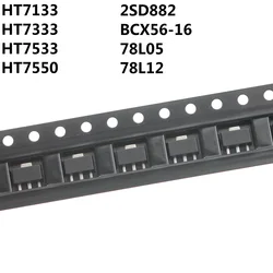 20PCS SOT89 SMD Triode Transistor Assortment Pack (HT7133 20pcs)