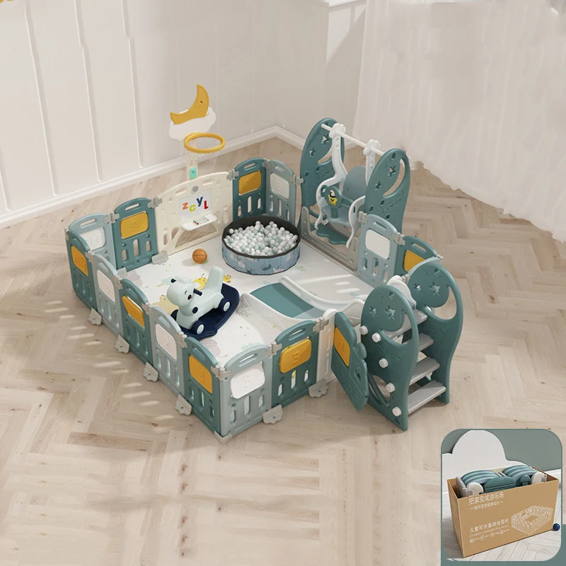 NEW educational kids play and learn activity center safety playground fence kids baby playpen