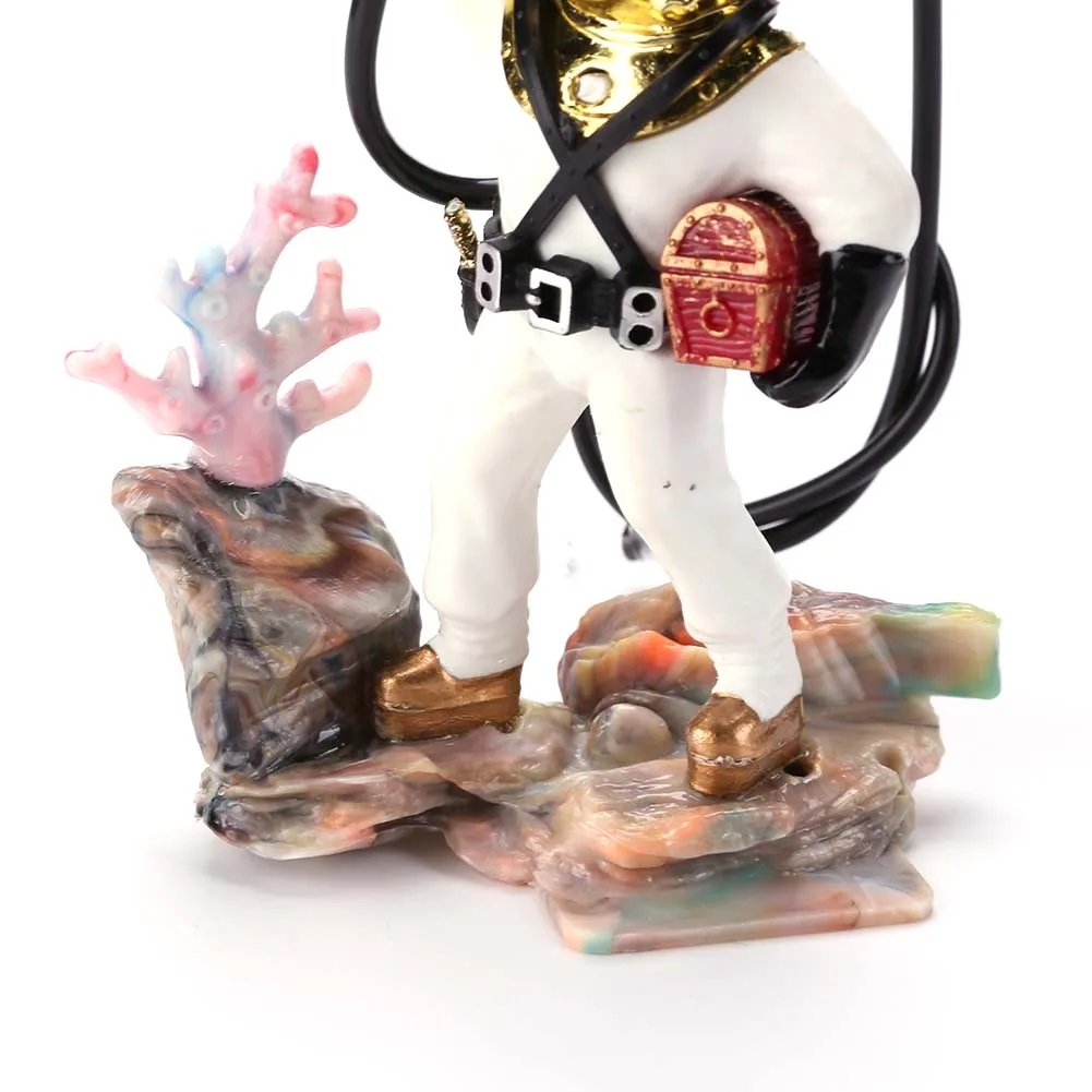 Aquarium Landscaping Oxygen Pneumatic Toy Diver Ecological Fish Tank Decorations