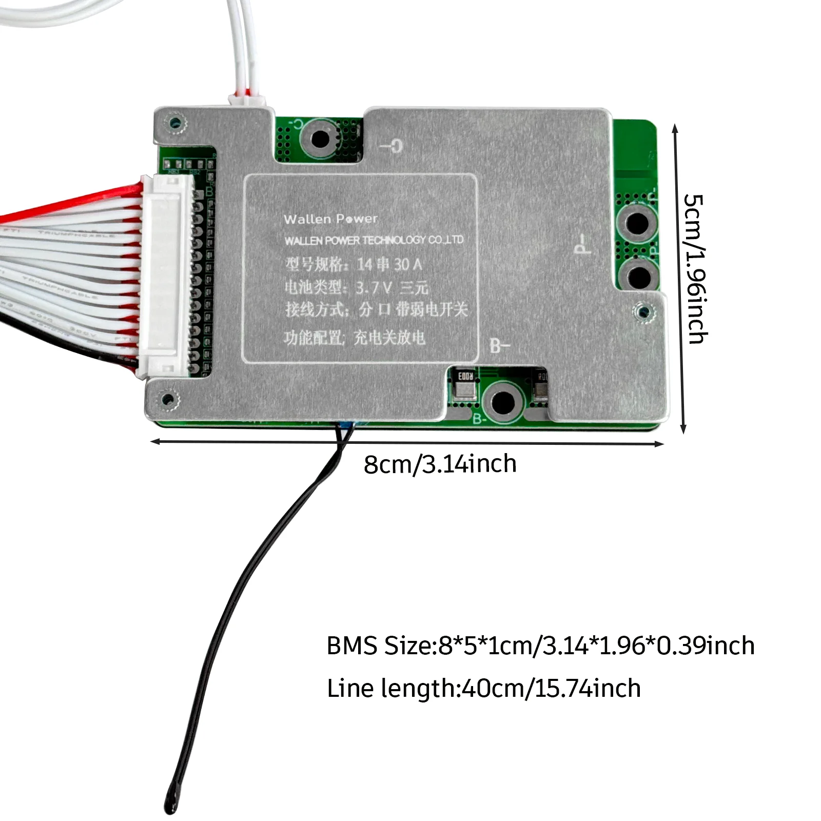 High-Performance Lithium Battery Management System for E-Bikes and Scooters with Adjustable Protection Board Options