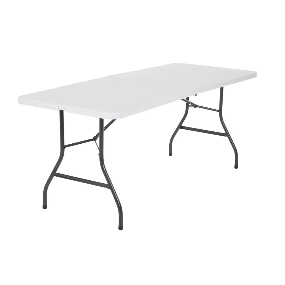 

Cosco 6 Foot Folding Table In White Speckle