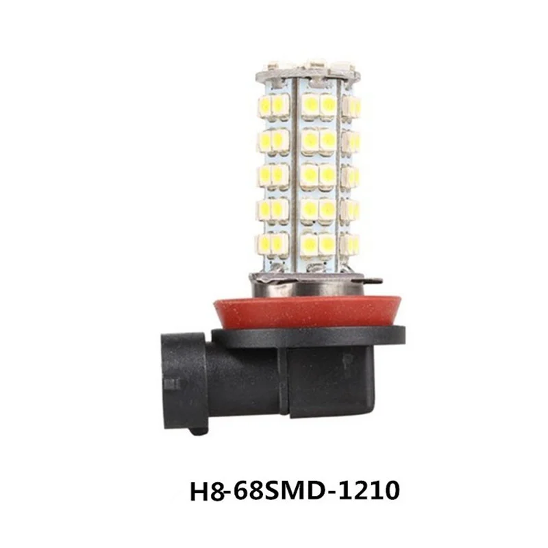 2 шт. супер белые H11 33SMD Светодиодные Автомобильные противотуманные фары автомобильные лампы 6000K с объективом 5630 светодиодный чип