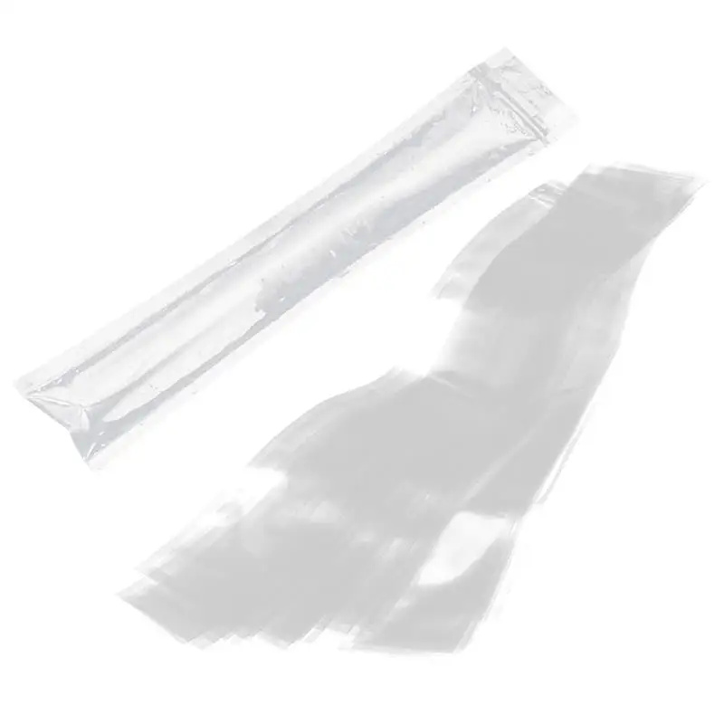 

200pcs Popsicle Molds Bags Ice Mold Bags DIY Popsicle Bags Maker Disposable Ice Pop Lolly Popsicle Molds Making Bags 22x6cm