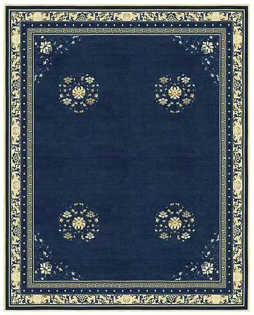 

V8425 Square modern minimalist carpet, household bedroom carpet