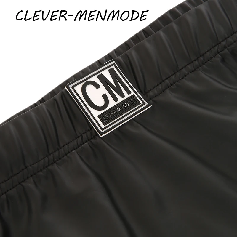 Men's Sexy PU Leather Side Opening Skirt