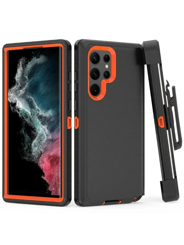 IN Heavy Duty Armor Otter Stoßfeste Box Gürtelclip-Hülle für