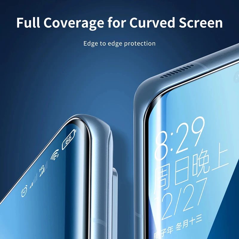 3D Curved Full Glue UV Tempered Glass Screen Protector