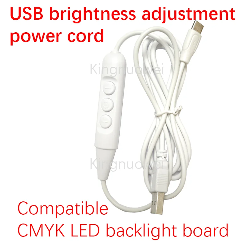 LED Backlight Board Kit For Bambu lab CMYK Lithophane Dimmable cable led light kit