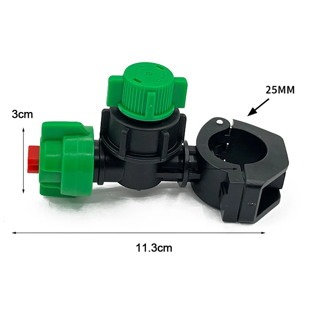 

1pcs Agricultural Spraying Nozzle For Anti Drip Pipe Clamp Tractors Spray Nozzle Garden Watering Pipe Irrigation Tool
