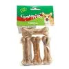 Artificial Cowhide Bone Dogs' Chewing Toys Bite Resistance Molar Teeth Clean Stick Food Treats Dogs Bones For Medium Large Dogs 5