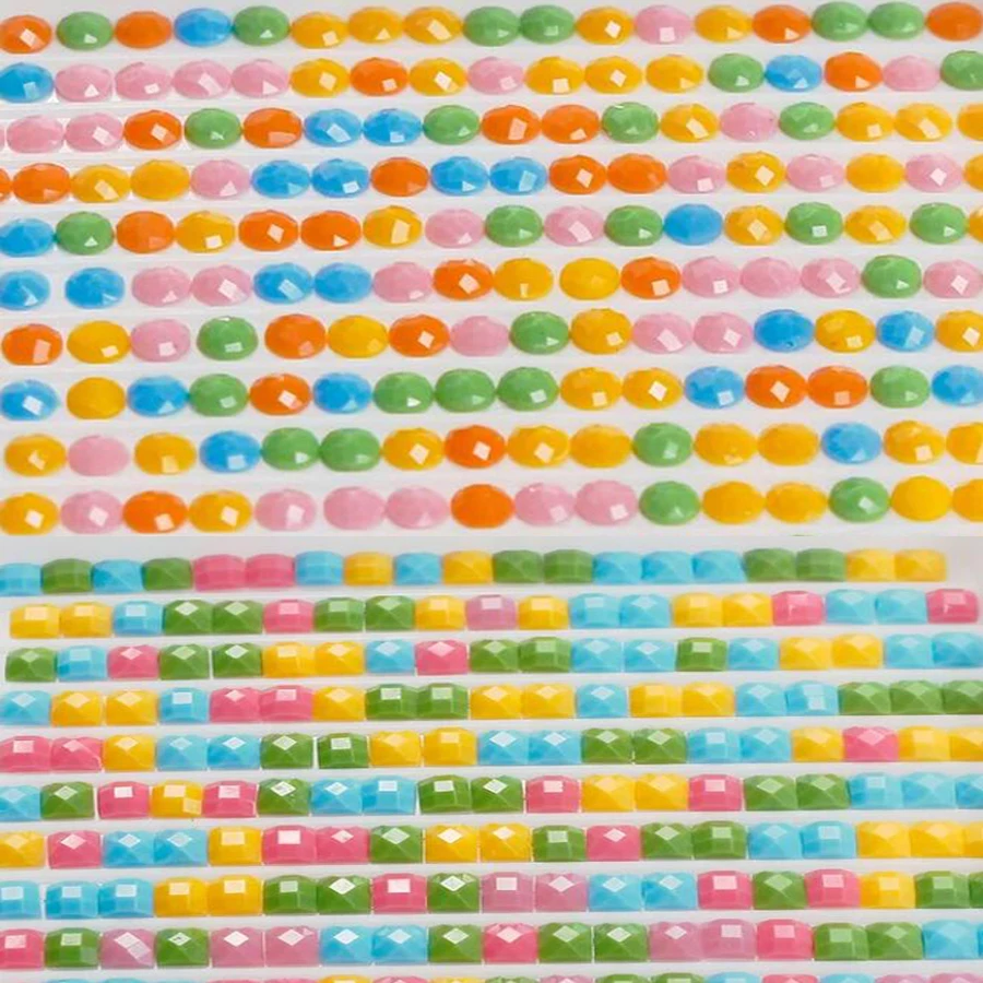 5D Diamond Painting Drills DMC 447 Colors Full Square Round Crystal Beads Diamond Embroidery Accessory Factory Direct