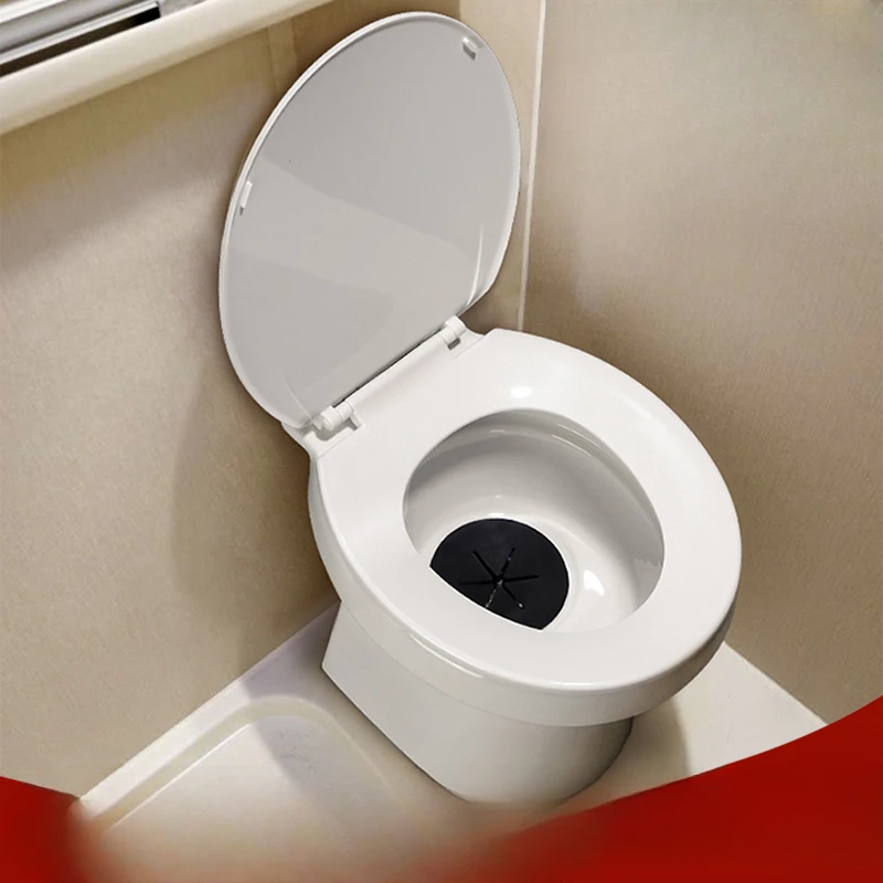 RV trailer modification accessories small bathroom electric crushing straight row with intelligent toilet