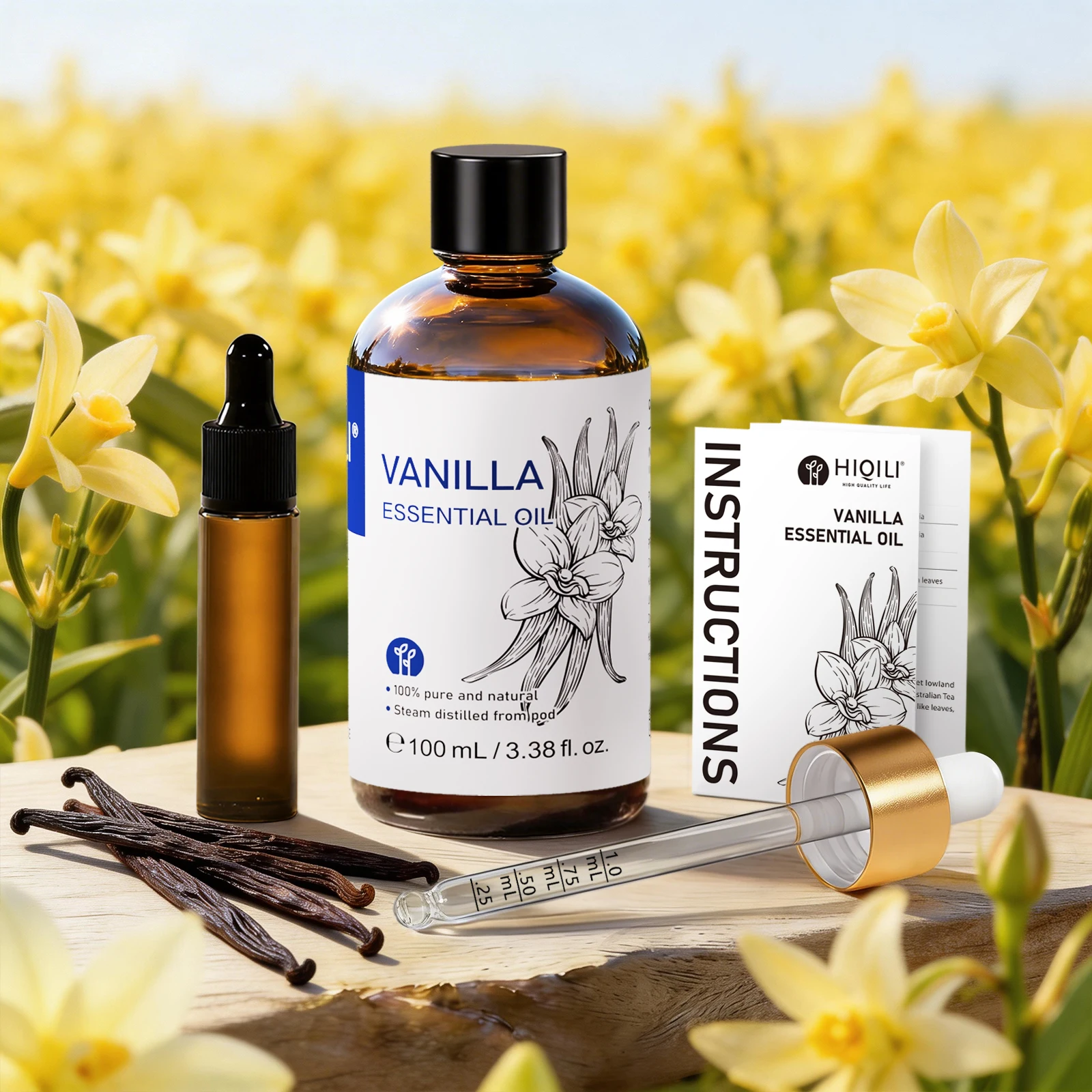 Pure Aromatics 100ml Essential Oil - Natural Extraction