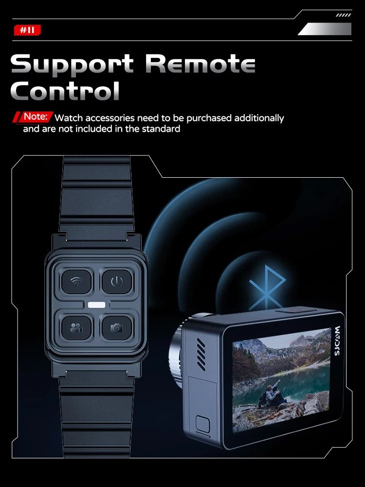 SJCAM Flagship SJ11 Active Action Camera 4K 2.33" Touch Screen Waterproof 5G WiFi Active HDR Video action cam camera sport 6