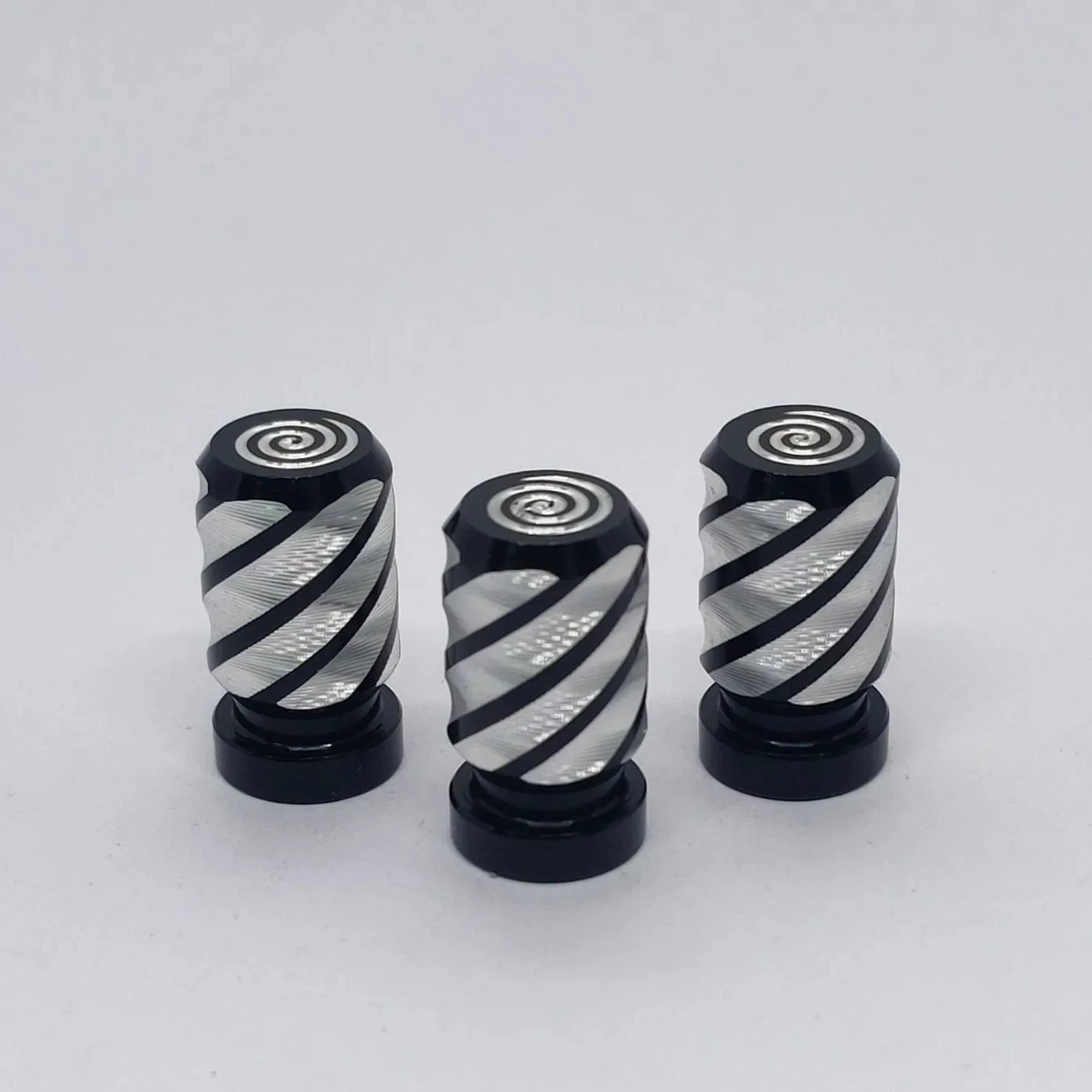 Floral Series Universal Valve Stem Caps - Set of 4, Factory Direct Supply