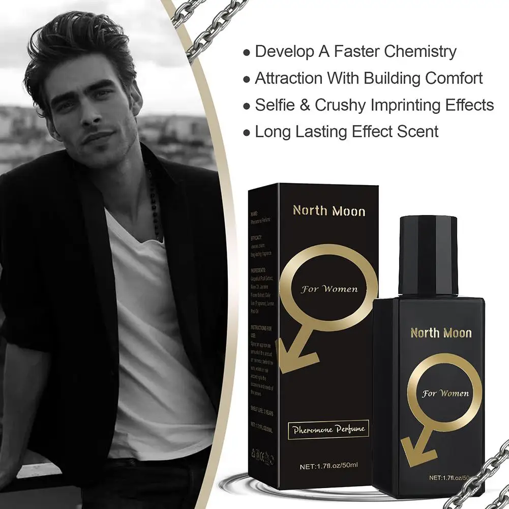 50ml Sex Perfume Pheromone Flirting for Men/Women Body Spray Oil