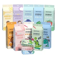 Mini hand wipes/Portable special extraction hand and mouth cleaning wipes pocket mini wipes 1