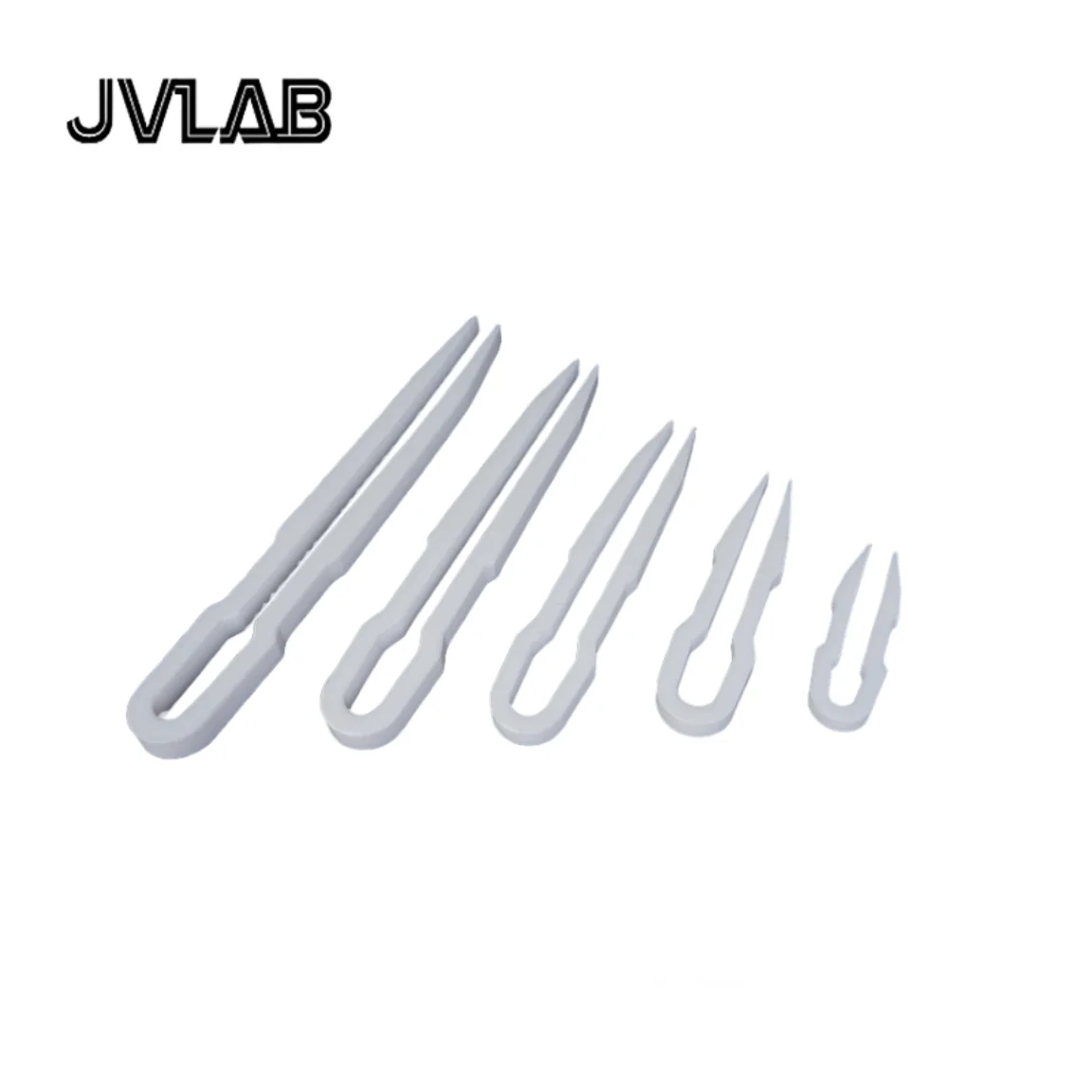 PTFE Sampling Tweezers 250 mm Thickened PTFE Tweezers Resistant To Strong Acid And Alkali, 100~300mm Length (250mm）JVLAB
