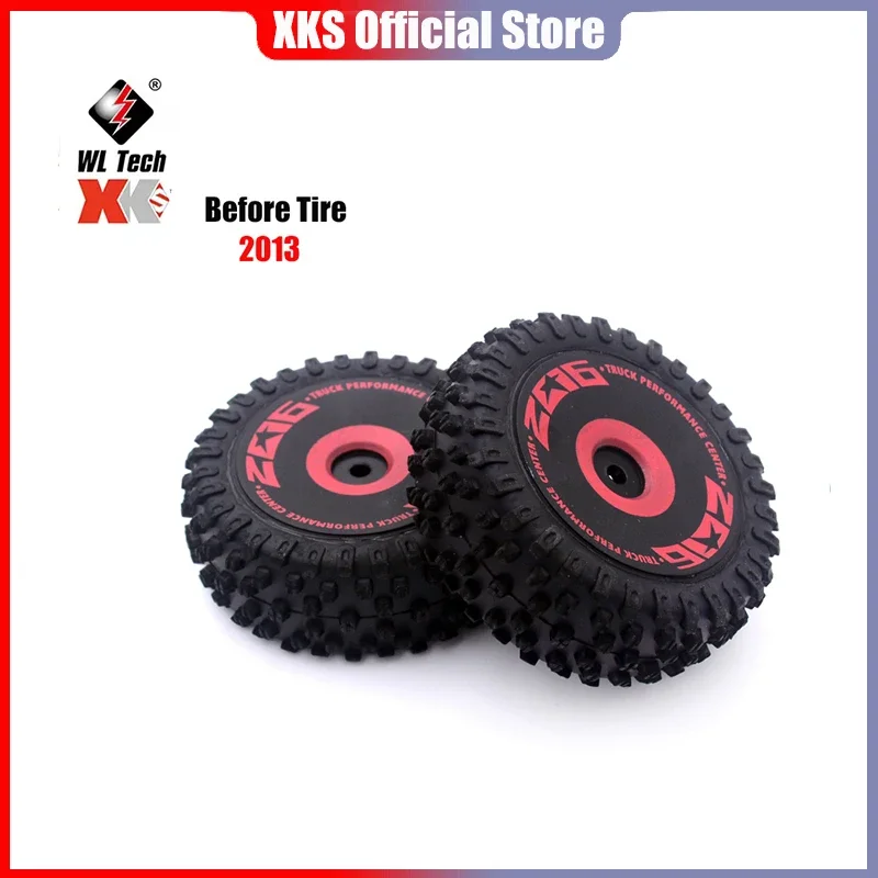 Lot de 8 Pneus de Voiture RC 1/10, Caoutchouc, Couleurs Variées