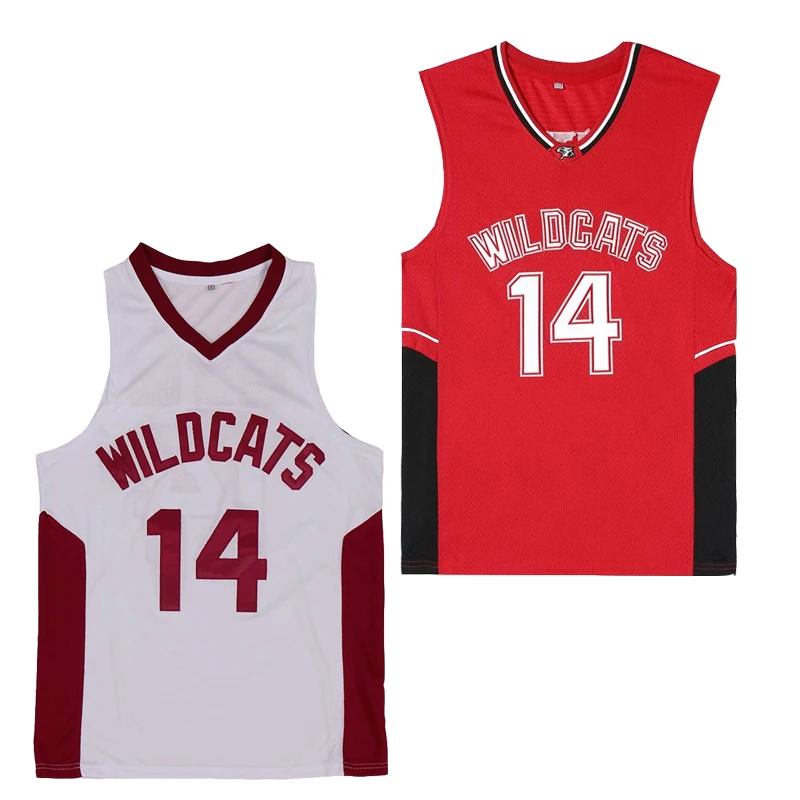 Basketball Jerseys WILDCATS 14 BOLTON Jersey Sewing Embroidery Cheap High Quality Outdoor Sportswear White Red 2024_voghion.com