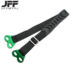 Durable CNC Rescue Traction Strap Pull Sling Belt (Front Green)