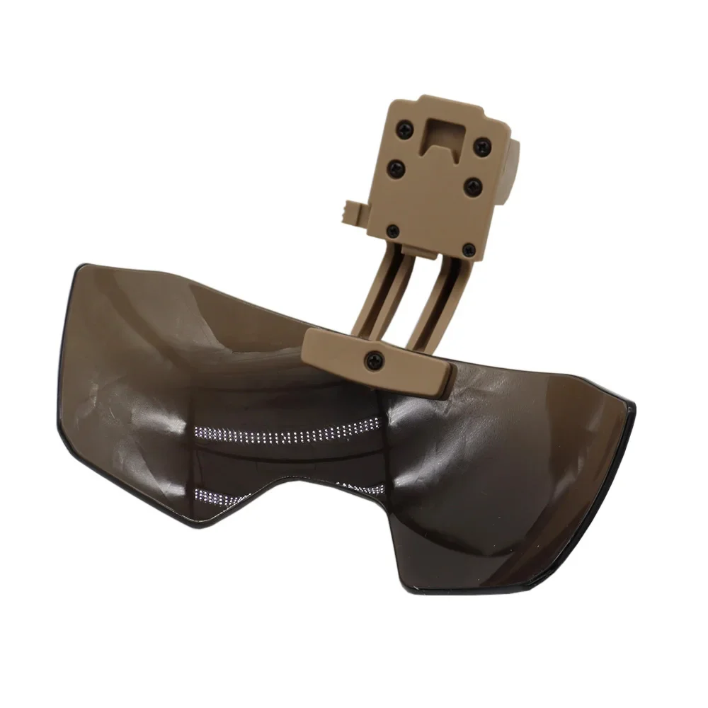 Tactical FAST Helmet Half Mask Flip Goggle Hunting Airsoft Paintball Protective Masks Helmet Gear Accessories