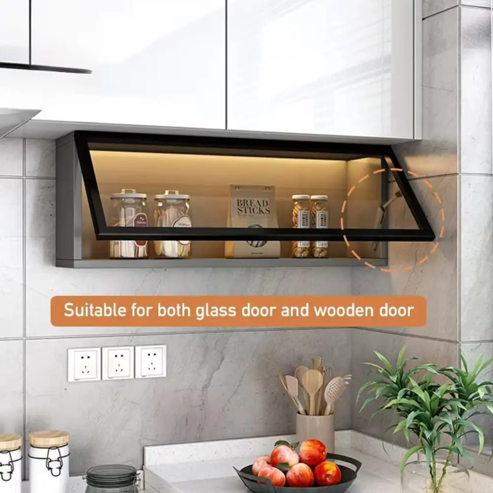 Heavy Duty Hydraulic Cabinet Hinge Buffering Concealed Soft Closing Hinges Free Stop Durable Cabinet Door Support